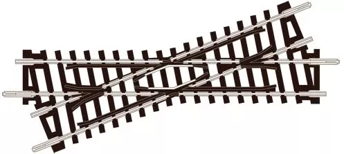 Peco Setrack Short Diamond Crossing Right Hand