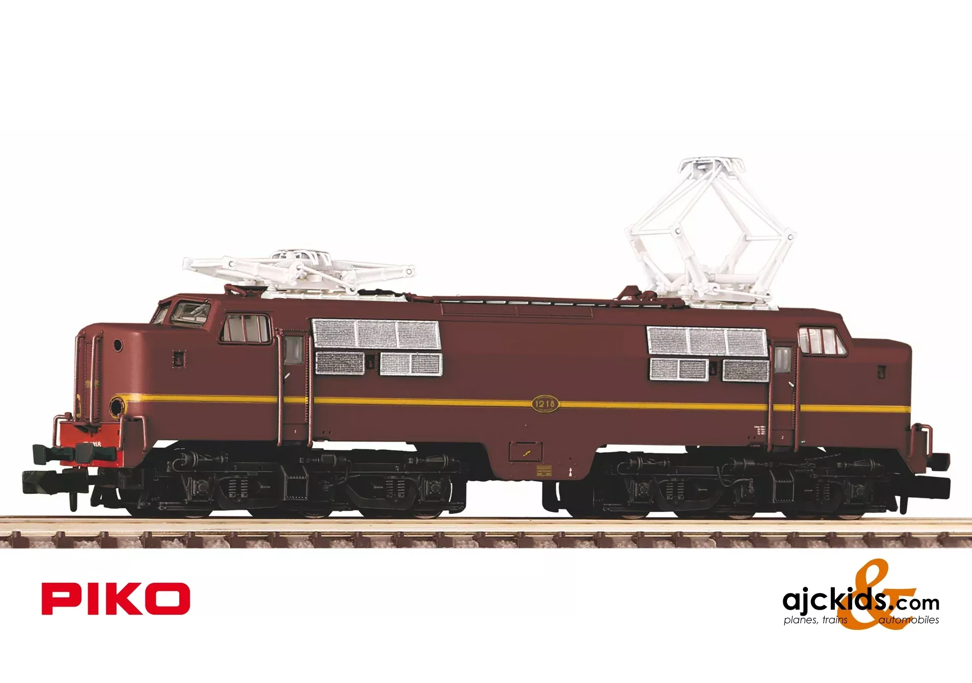 Piko 40466 – N Rh 1200 Electric Locomotive NS III Brown