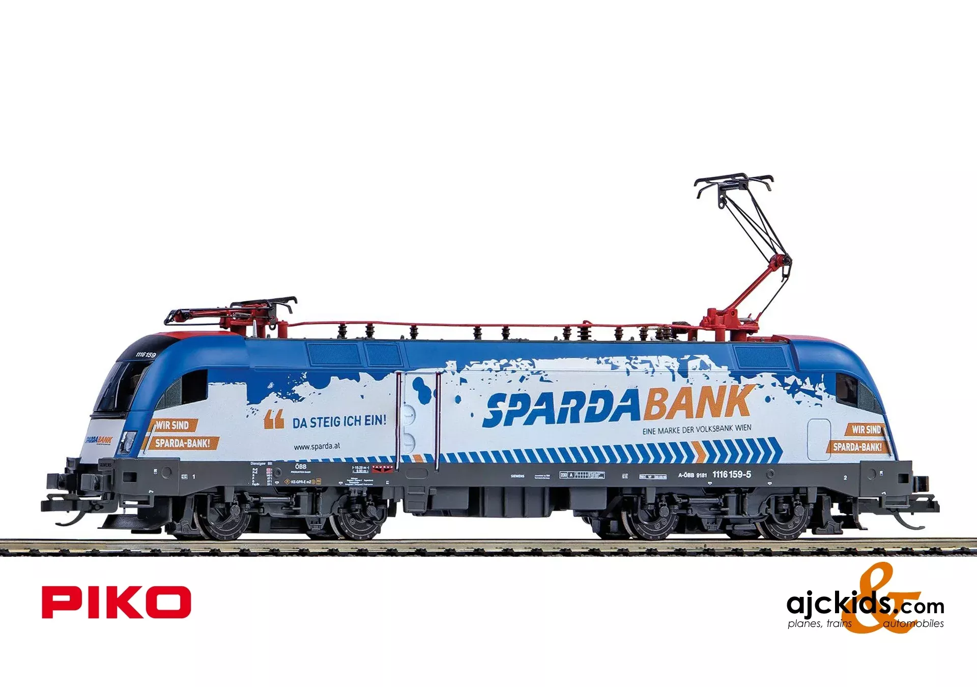 Piko 47439 – TT BR 1116 Taurus Electric ÖBB Sparda VI