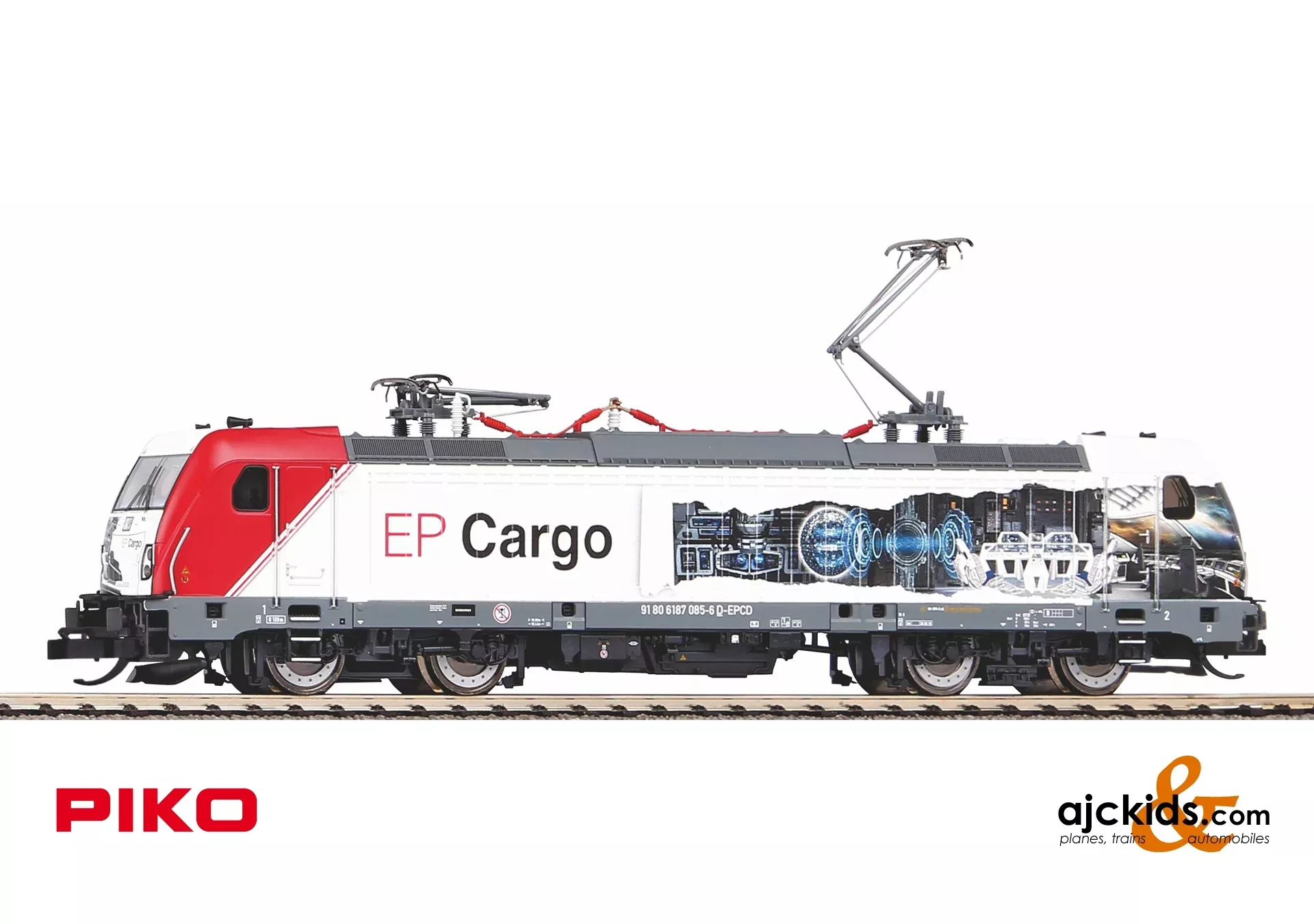 Piko 47800 – TT BR 187 Electric EP Cargo VI