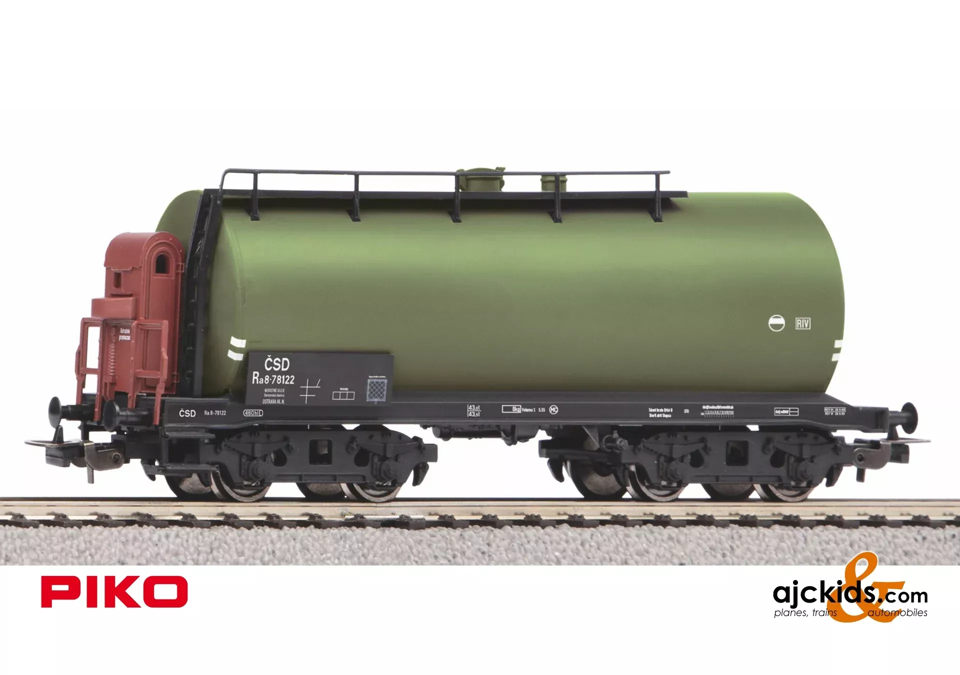 Piko 54499 - Zas Tank Car CSD IV