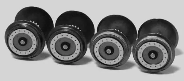 Piko 56183 HO Scale 1/87 WheelSet Vectron AC (4 Pcs)