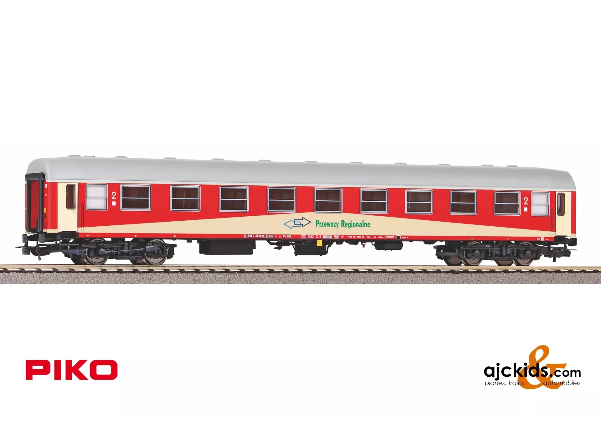 Piko 97623 - 111A 2nd Cl. Passenger Car PKP IV 2nd Car #