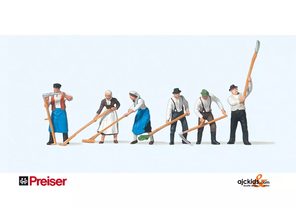 Preiser 75010 – Hay harvest 1:120
