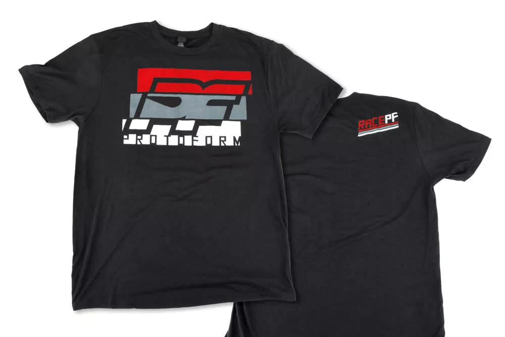 PRM9833-04PF Slice Black Tri-Blend T-Shirt X-Large (Protoform)