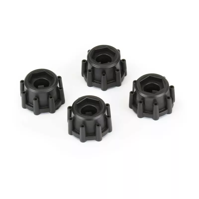 PRO6345-008×32 to 17mm 1/2″ Offset Hex Adapters (4) (Proline Racing)