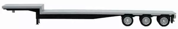 Promotex 5332 1/87 Scale 3-Axle Dropdeck Flatbed Trailer All Or