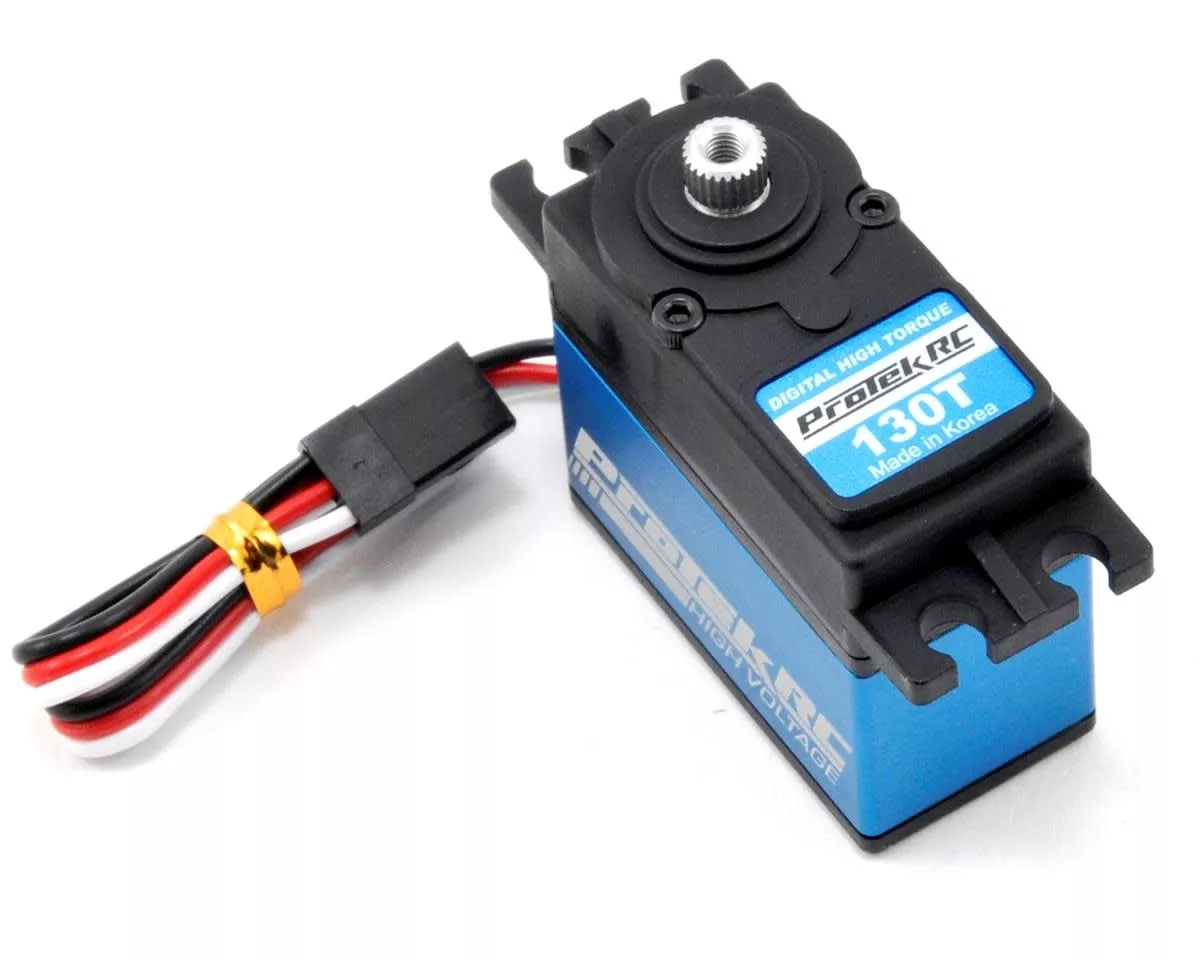 PTK-130TProTek RC 130T Standard Digital "High Torque" Metal Gear Servo (High Voltage) (Protek RC)