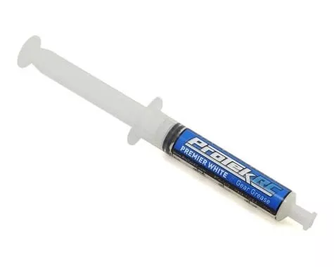 PTK-1412″Premier White” Friction & Noise Reducing Gear Grease Lubricant (10ml) (Protek RC)