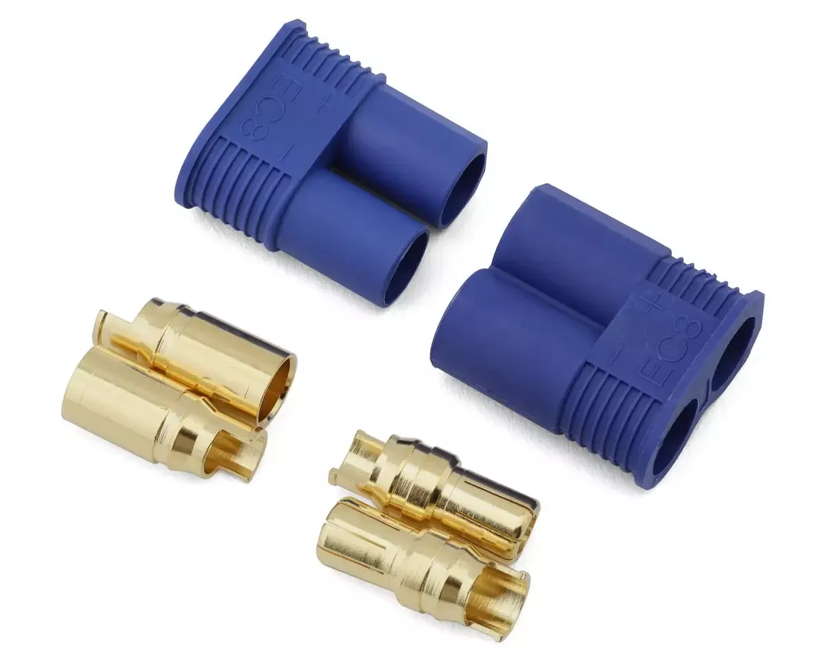 PTK-5076ProTek RC EC8 Connector (1 Male and 1 Female) (Protek RC)