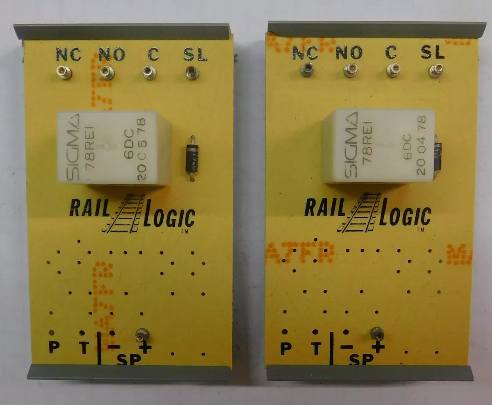Rail Logic 323-40 Relay Logic Boards (Set of 2)