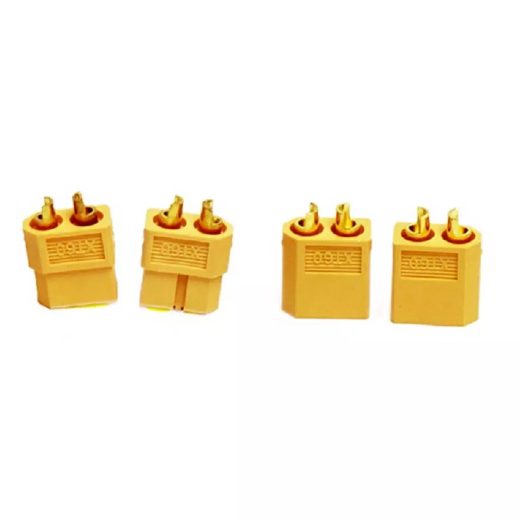 RCE1633XT60 Connectors (2 pairs) (Racers Edge)