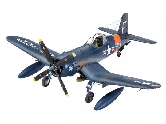 Revell 63955 1/72 F4U4 Corsair Fighter/Bomber w/paint & glue