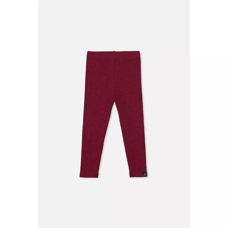 Rib Leggings Reddish-Brown Reddish-Brown