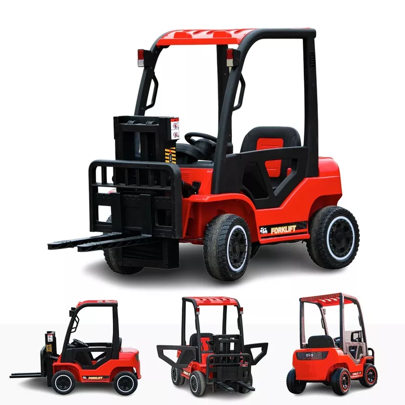 RiiRoo Forklift Ride On 12V Yellow
