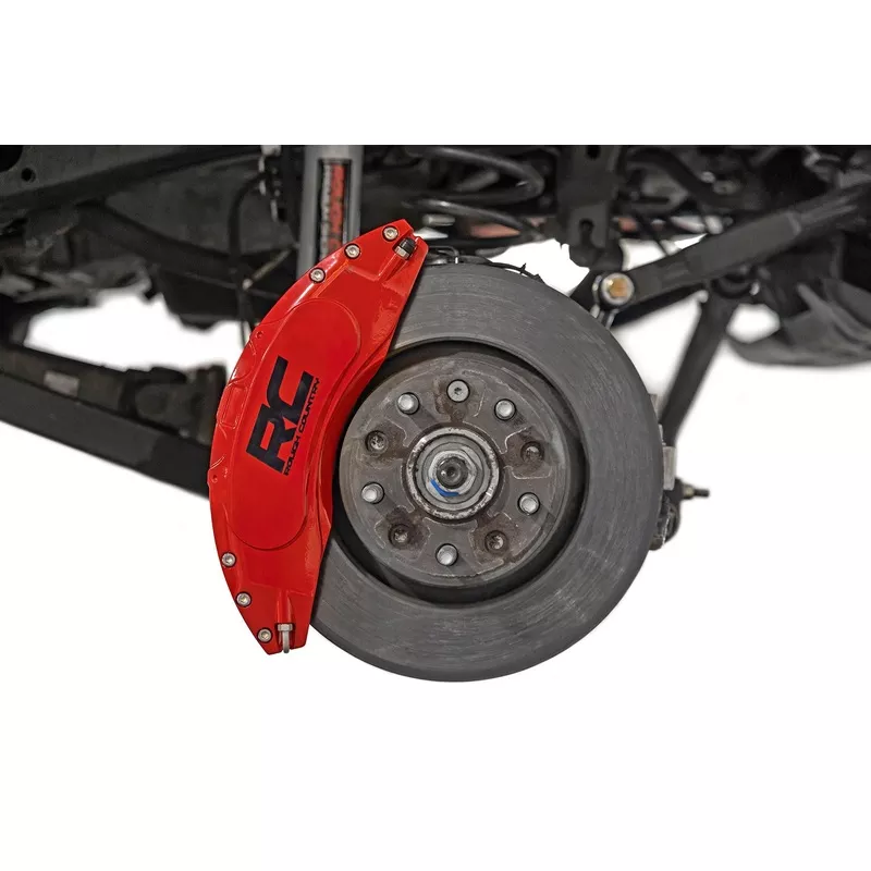 Rough Country Rear Brake Caliper Covers for Jeep Wrangler JL