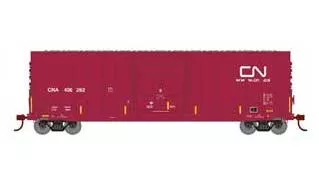 Roundhouse 1505 HO Scale 50′ High Cube Plug Door Boxcar Canadian National CN 406262