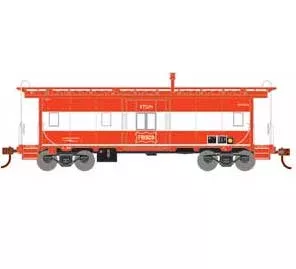 Roundhouse 90265 HO Scale Bay Window Caboose Frisco SLSF 1728