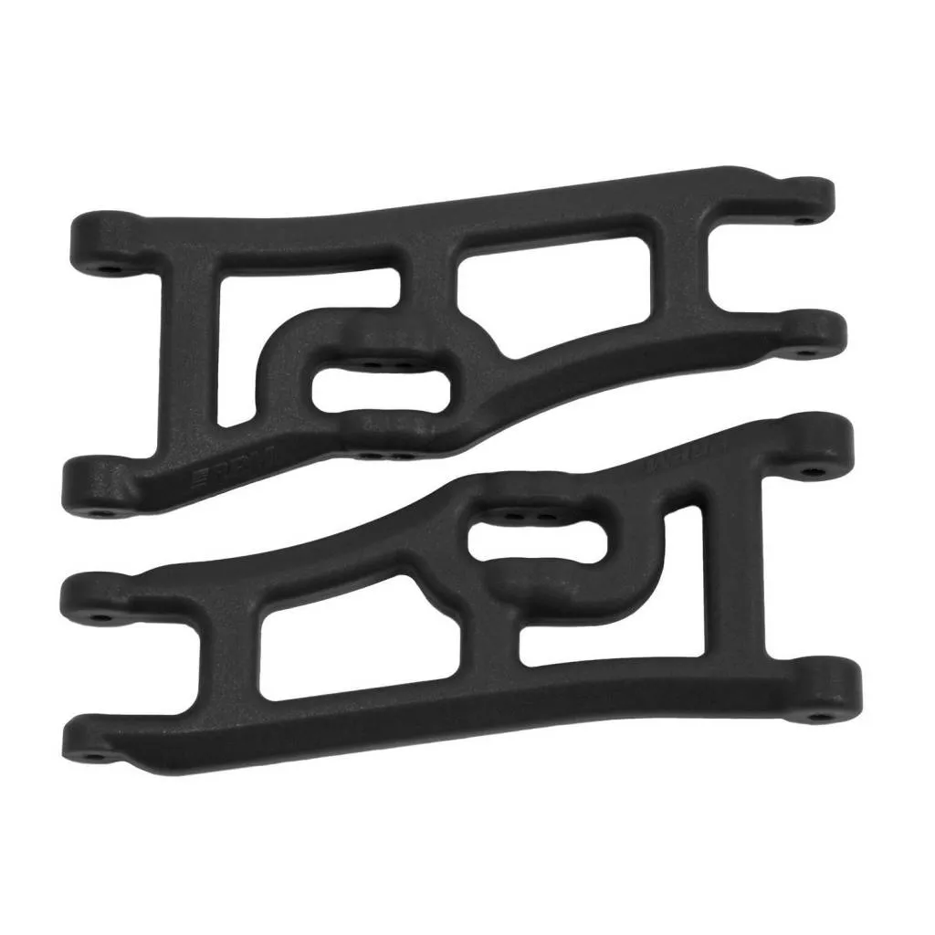 RPM70662 Black Wide 2wd Front A-arms for e-Rustler & Stampede (RPM R/C Products)