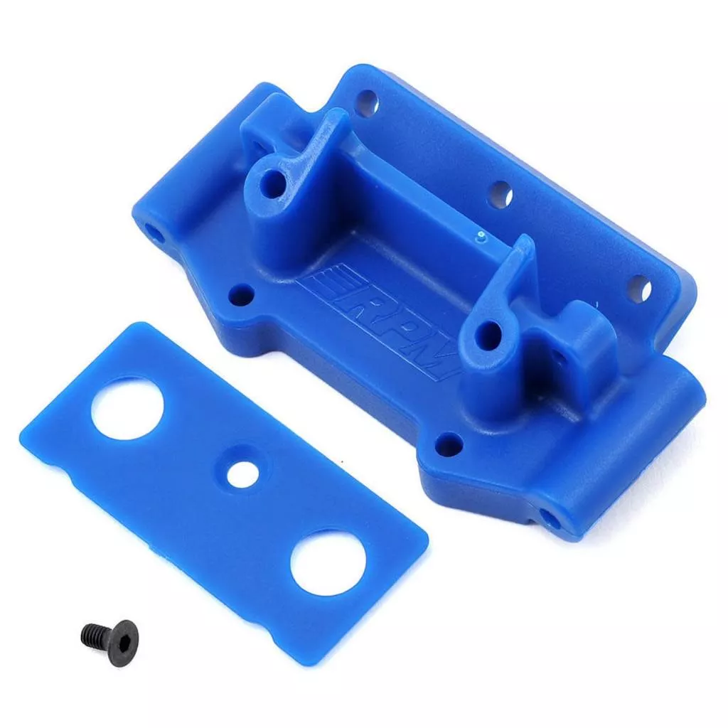 RPM73755 Blue Traxxas 1/10 2wd Front Bulkhead (RPM R/C Products)