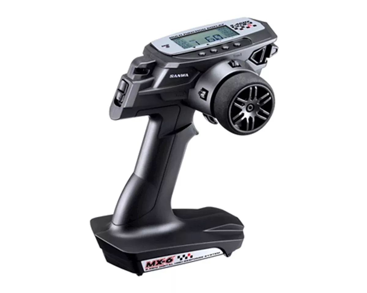 Sanwa MX-6 3 Channel Transmitter FH-E Radio System with RX-391W Receiver