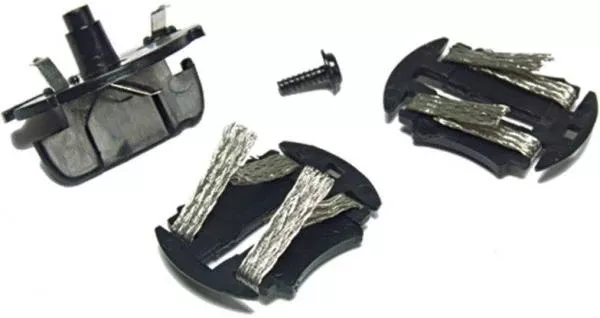 Scalextric Drift Guide Blade, 2 Braid Plates, 1 Screw
