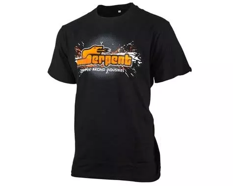 SER190195Serpent Splash T-Shirt (Black) (M) (Serpent)