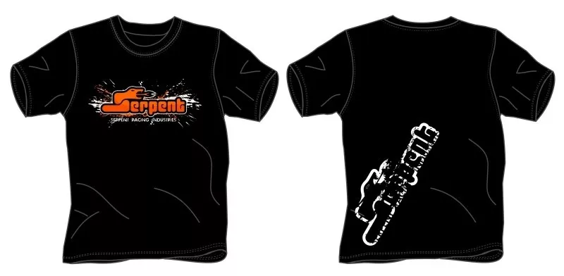 SER190199 T-shirt Serpent Splash black (3XL) (Serpent)