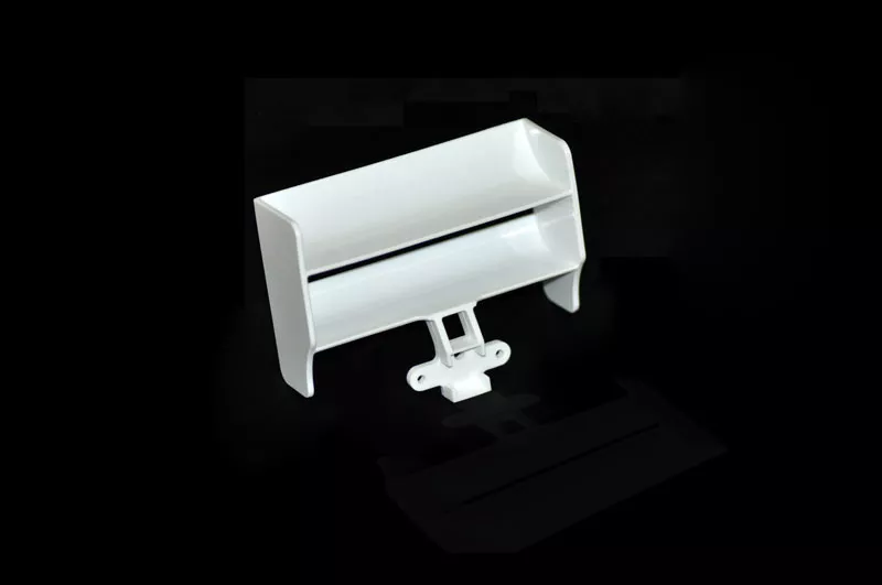 SER411312White Rear F1 Wing F110 (Serpent)