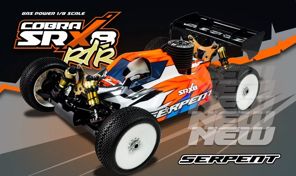 SER600023Serpent SRX8 RTR 1/8 4wd GP (SER600023) (Serpent)