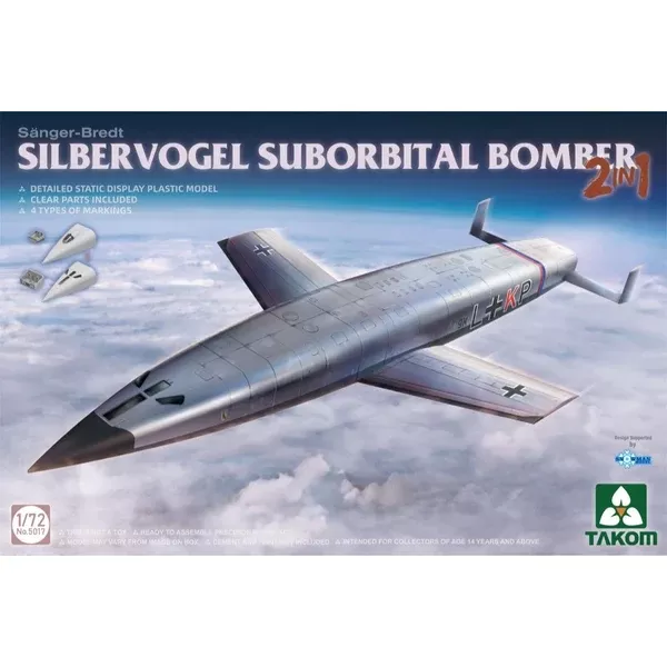 Takom 5017 1/72 Silbervogel Suborbital Bomber