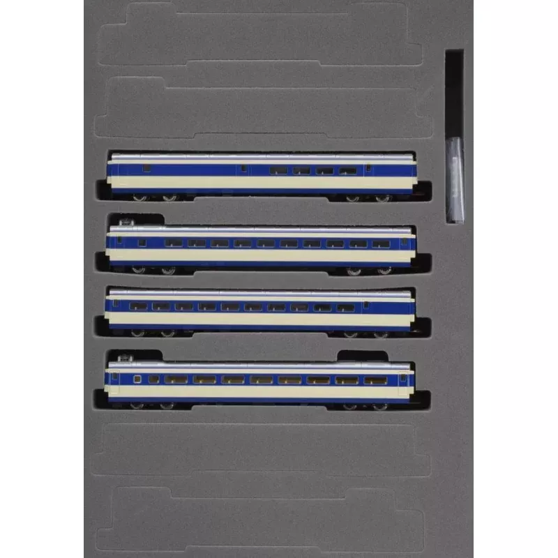 Tomix 92874 N Shinkansen Series 0, Large Window Early Version, Addon Set A , Ep III, IV JNR, 4pcs