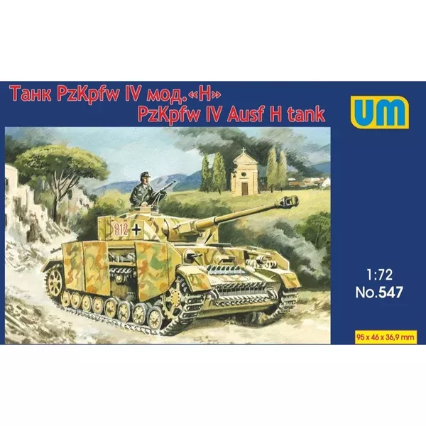 UM Models 547 1/72 Panzer IV Ausf H Tank