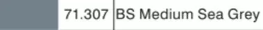 Vallejo 71307 17ml Bottle BS Medium Sea Grey Model Air (6/Bx)