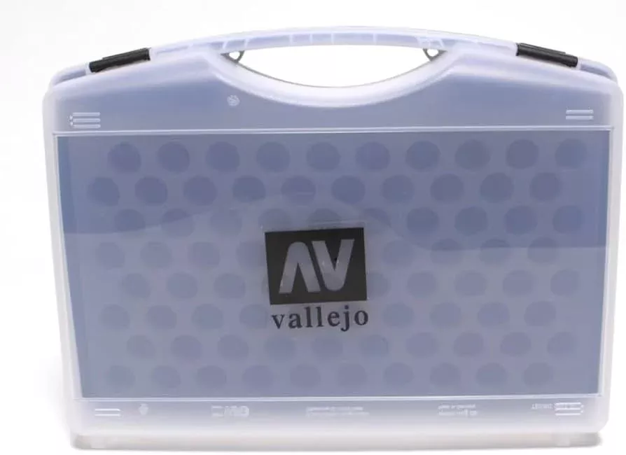 Vallejo Acrylic Paints 70098 Plastic Carrying Case