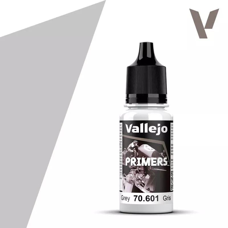 Vallejo Acrylic Paints 70601 Primer Paint, Grey (18ml)