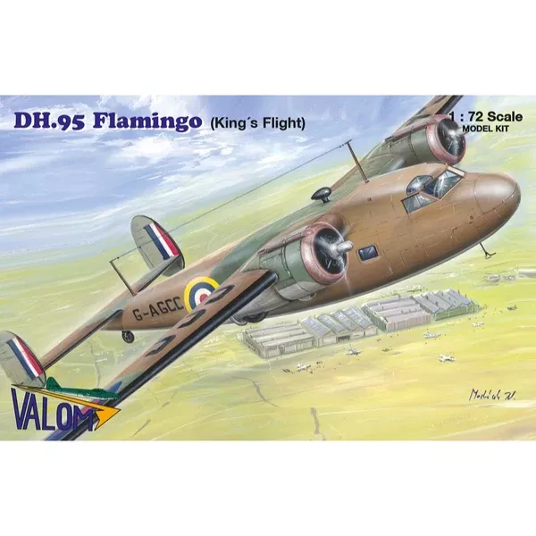 Valom 72147 1/72 DH.95 Flamingo G-AGCC and Lady of Glamis