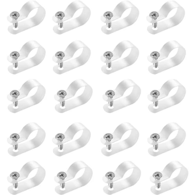 Vevor Cable Clip R-Type 0.51″ Wire Clamp 100-Pack New
