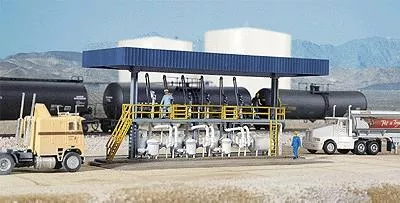 Walthers Cornerstone 933-3169 HO Scale Tanker Truck Loading Rack — Kit