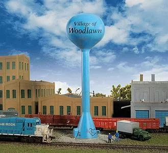 Walthers Cornerstone 933-3814 N Scale Modern Water Tower — Kit