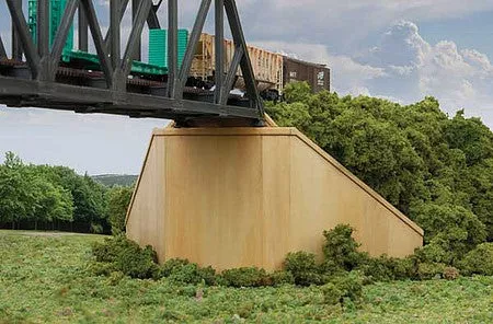 Walthers Cornerstone 933-3881 N Scale Bridge Abutment 2-Pack — Kit
