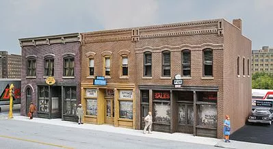 Walthers Cornerstone 933-4040 HO Scale Merchant’s Row IV — Kit