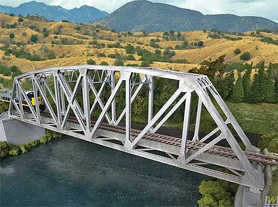 Walthers Cornerstone 933-4521 HO Scale Arched Pratt Truss Single-Track – Kit