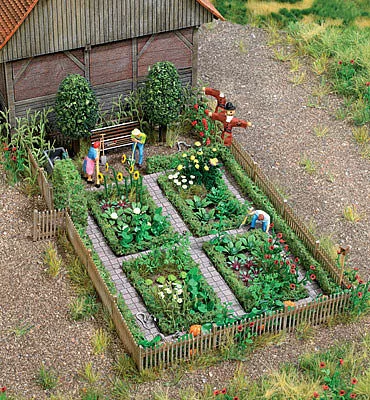 Walthers SceneMaster 949-1110 HO Scale Vegetable Garden – Kit