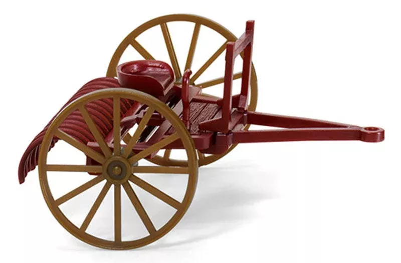 Wiking 088904 1/87 Scale Drag Rake - Vinous High Quality
