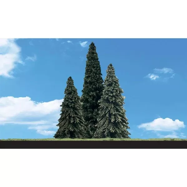 Woodland Scenics TR3568 Forever Green Classic Trees 9-14cm 4pc