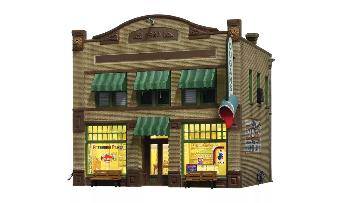 Woodland Scenics WDS BR5053 WDS5053 Dugan’s Paint Store – HO Scale NEW