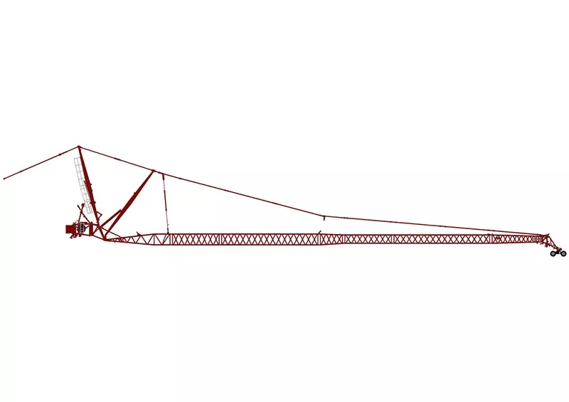 WSI 76428 1/50 Scale Luffing Fly Jib