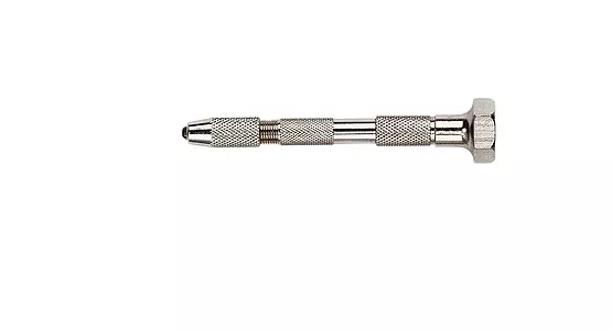 Zona 37-140 Swivel-Head Pin Vise — With 2 Double-Ended Collets ALL Scale