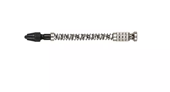 Zona 37-160 Spiral Hand Drill w/Spring -- Holds Nos. 70 to 80 ALL Scale